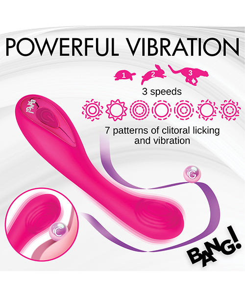 Load image into Gallery viewer, Bang! G-Spot Silicone Vibrator - Pink