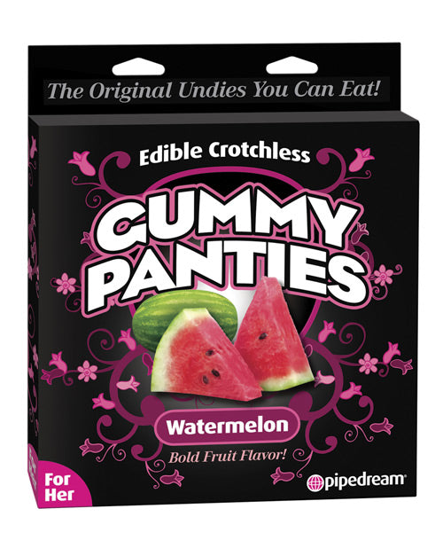 Bild in den Galerie-Viewer laden, Essbare crotchless Gummihöschen - Wassermelone