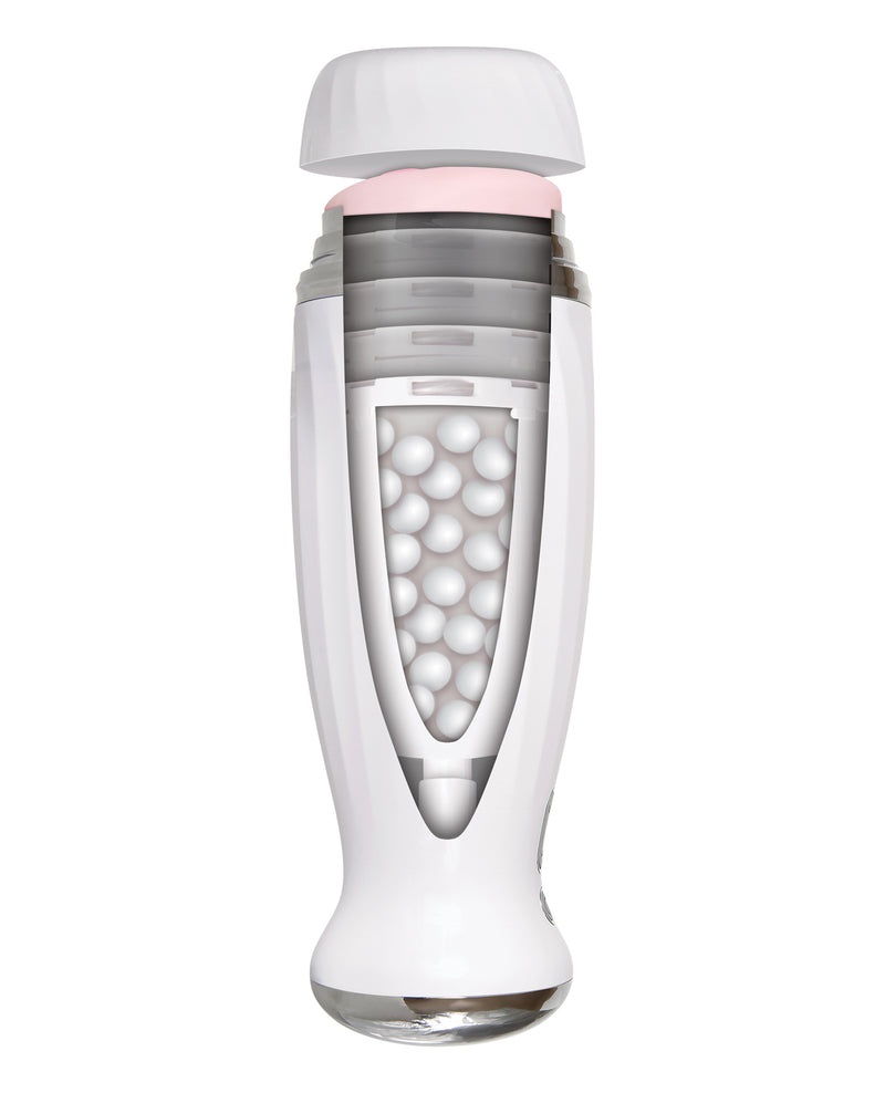 Load image into Gallery viewer, Zero Tolerance The Thrusting Stroker Rechargeable - White