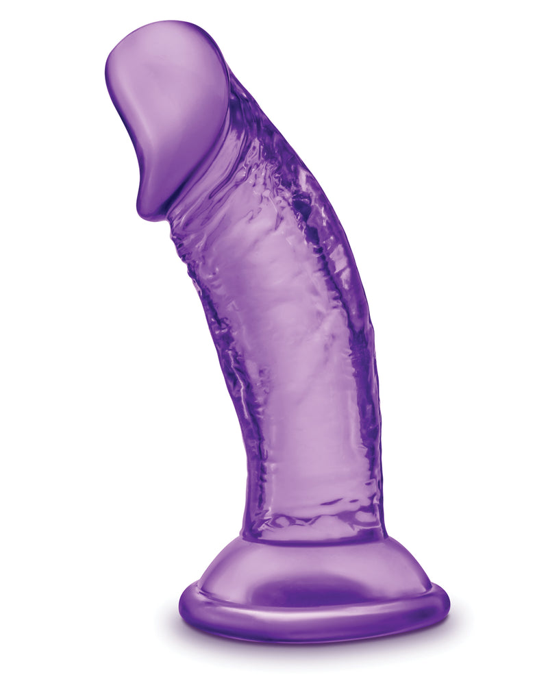 Cargue la imagen en el visor de la galería, Blush B Yours Sweet N Small 4 Inch Dildo With Suction Cup Purple