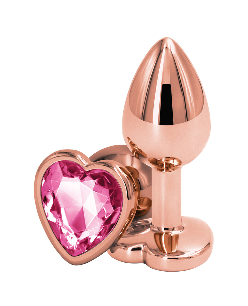 Indlæs billede i gallerifremviser, Rear Assets Rose Gold Heart Small - Pink