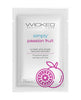 Cargue la imagen en el visor de la galería, Wicked Sensual Care Simply Water Based Lubricant - .1 oz Passion Fruit