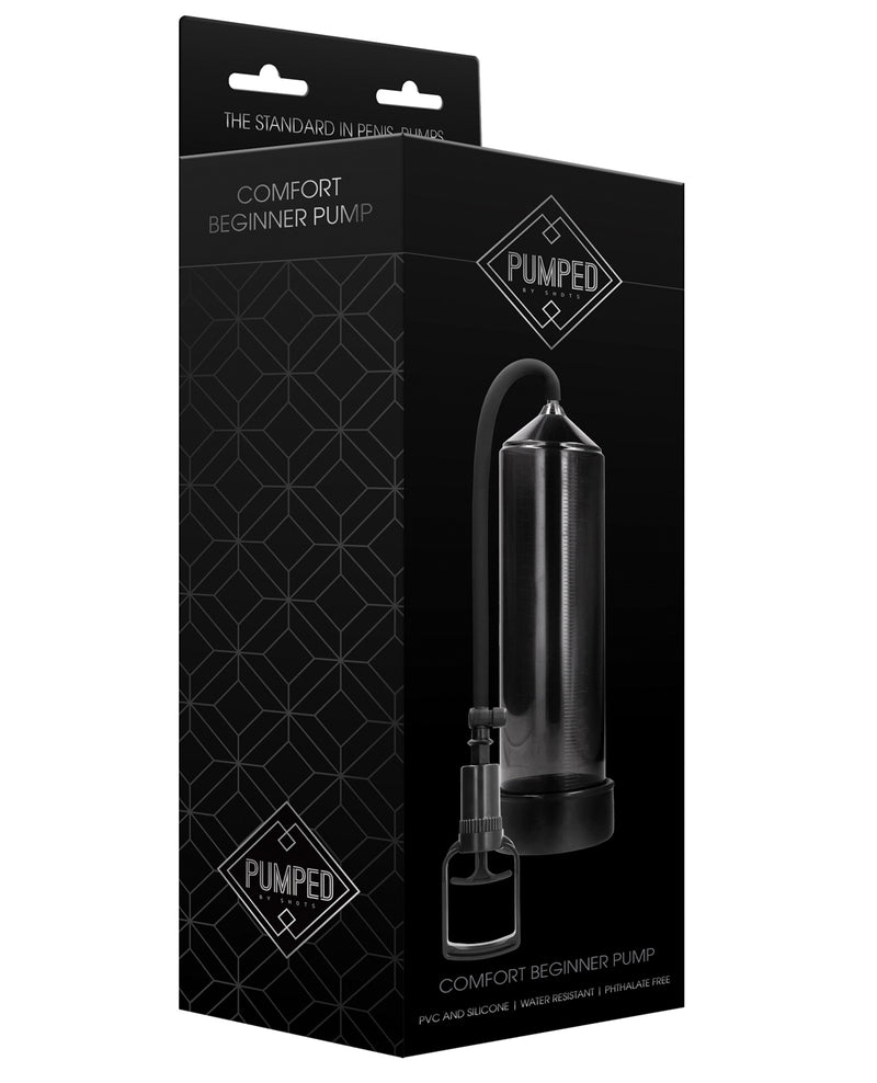 Load image into Gallery viewer, Shots Pumped Comfort Beginner Pump - Black