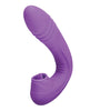 Cargue la imagen en el visor de la galería, Vibrador Bodywand G Play de doble estimulación, con embestida, movimiento de lengua y vibración, morado