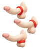 Carica l'immagine nel visualizzatore Galleria, Anello fallico Bvibe Flex Bulk in silicone super morbido con vestibilità sicura, rosso