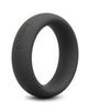 Cargue la imagen en el visor de la galería, Bvibe Snug Ring 45 Millimeter Soft Stretch Silicone Secure Fit Cock Ring Black