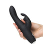 Charger l'image dans la visionneuse de la galerie, Fifty Shades of Grey Greedy Girl Rechargeable Slimline Rabbit Vibrator - Black