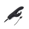 Charger l'image dans la visionneuse de la galerie, Fifty Shades of Grey Greedy Girl Rechargeable Slimline Rabbit Vibrator - Black
