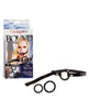 Cargue la imagen en el visor de la galería, Bound by Diamonds Open Ring Gag - Black