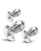 Load image into Gallery viewer, Master Series - Dicked Clear Hollow Anal Plug 3 pc Set