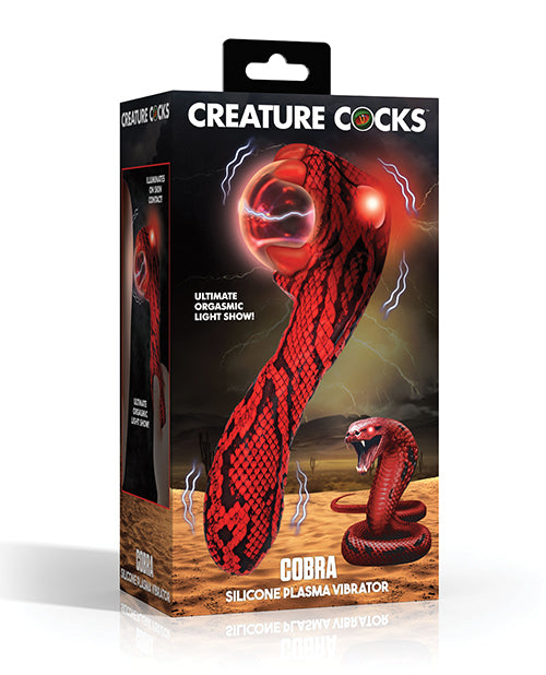 Φόρτωση εικόνας στο πρόγραμμα προβολής Gallery, Creature Cocks Cobra Scepter Plasma Vibrator - Red/Black