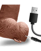 Afbeelding laden in Galerijviewer, Lux Fetish 6" Rechargeable Strap On w/Balls - Brown