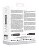 Load image into Gallery viewer, Shots Ouch Black & White Bonded Leather Hand/Ankle Cuffs - Black