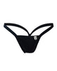 Załaduj obraz do przeglądarki galerii, Male Basics Y Buns Thong Black SM
