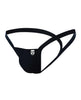 Załaduj obraz do przeglądarki galerii, Male Basics Y Buns Thong Black SM