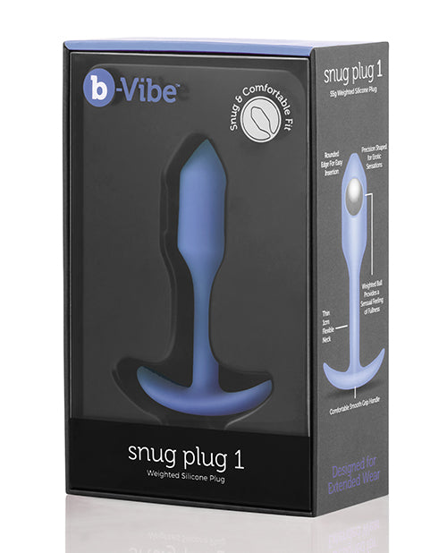 Charger l'image dans la visionneuse de la galerie, b-Vibe Weighted Snug Plug 1 - 55 g Violet