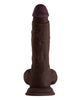 Charger l'image dans la visionneuse de la galerie, Shaft Model A Flexskin Liquid Silicone 9.5" Dong w/Balls - Mahogany