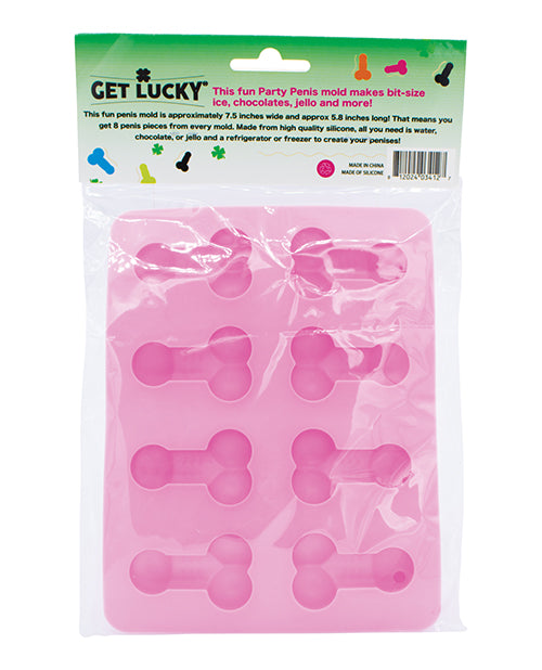 Încărcați imaginea în vizualizatorul Galerie, Get Lucky Penis Party Chocolate/Ice Tray - Pink