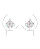 Charger l'image dans la visionneuse de la galerie, Shots Bliss Open Cup Strappy Teddy w/Jewelry Pasties Multi O/S