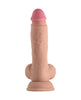 Load image into Gallery viewer, Shaft Model A Flexskin Liquid Silicone 7.5 Inch Dong With Balls Pine Realistic Dual Layer Design