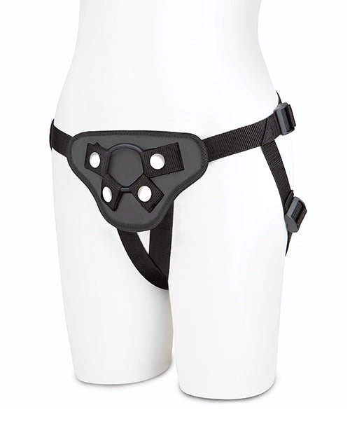 Load image into Gallery viewer, Lux Fetish Beginners Strap On Harness - Black