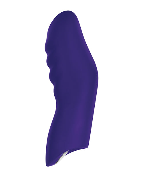 Load image into Gallery viewer, Femme Funn Dioni Wearable Finger Vibe - Small Dark Purple