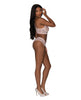 Cargue la imagen en el visor de la galería, Seabreeze Strappy Back Cami & Short Blush L/XL
