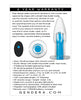 Load image into Gallery viewer, Gender X Electric Blue - Clear/Blue