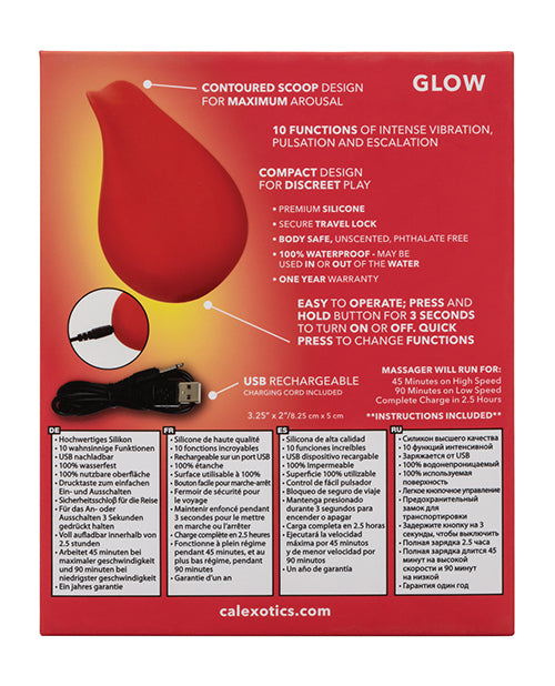 Ladda bilden i Galleri Viewer, Red Hot Glow - Red