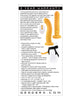 Afbeelding laden in Galerijviewer, Gender X Sweet Embrace Dubbele Motor Strap-On Vibrator met Harnas - Geel