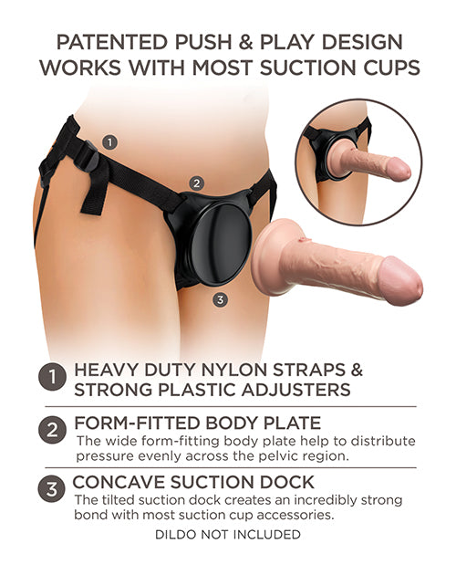 Bild in den Galerie-Viewer laden, King Cock Elite Beginner's Body Dock Strap On Harness - Black