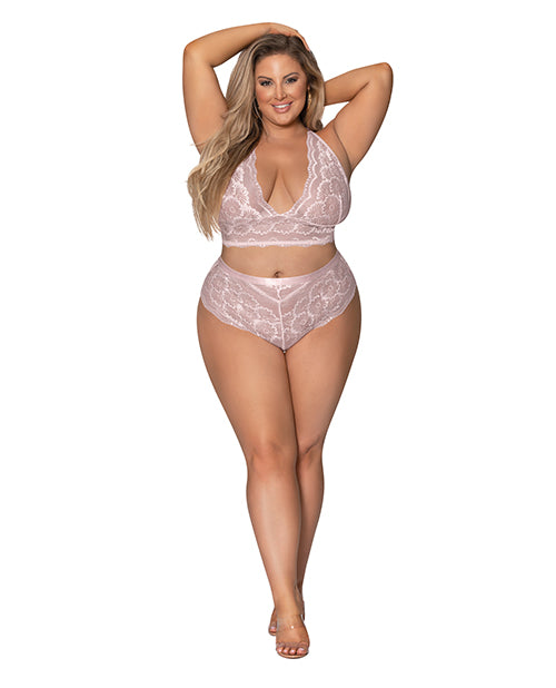 Załaduj obraz do przeglądarki galerii, Seabreeze Strappy Back Cami & Short Blush 2X