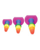 Załaduj obraz do przeglądarki galerii, Frisky Rainbow Silicone Anal Trainer Set