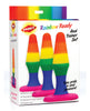 Załaduj obraz do przeglądarki galerii, Frisky Rainbow Silicone Anal Trainer Set