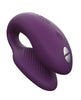 Load image into Gallery viewer, We Vibe Chorus Purple Remote Controlled Couples Toy For Shared Pleasure