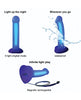 Cargue la imagen en el visor de la galería, Strap-on-Me Glow-Led Dildo - Purple