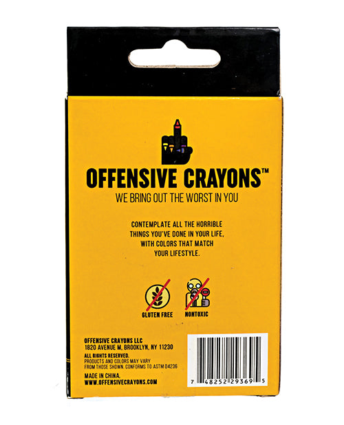Charger l'image dans la visionneuse de la galerie, Wood Rocket Offensive Crayons 24 Pack With Funny Dirty Names