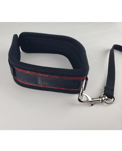 Load image into Gallery viewer, Spartacus Collar & Leash - Neoprene Red