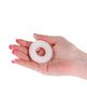 Carica l'immagine nel visualizzatore Galleria, Firefly Glow in the Dark Bubble Cock Ring - Medium, White