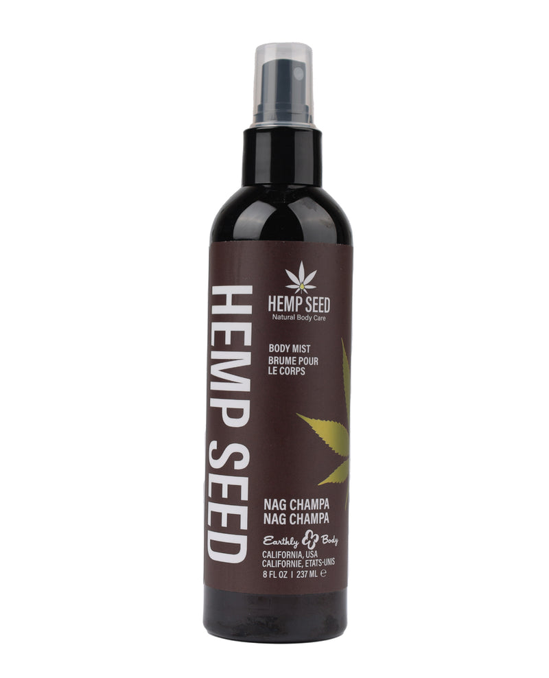 Afbeelding laden in Galerijviewer, Earthly Body hennepzaad hydraterende lichaamsmist - 8 oz Nag Champa