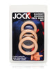 Cargue la imagen en el visor de la galería, Curve Toys Jock Silicone Cock Ring Set of 3 - Light
