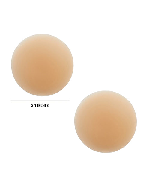 Cargue la imagen en el visor de la galería, Neva Nude Nudie Patootie Parches Invisibles Reutilizables de Silicona para la Piel - Nude T/U