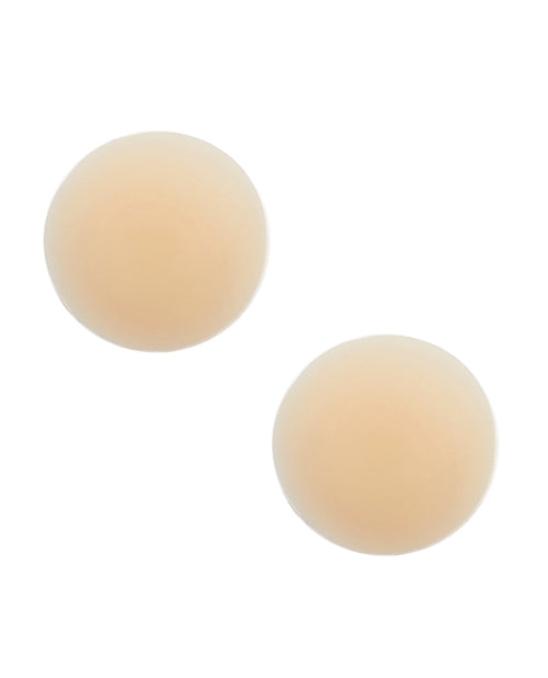 Cargue la imagen en el visor de la galería, Neva Nude Ice Queen Skin Invisible Reusable Silicone Pasties - Nude O/S