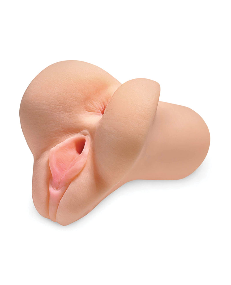 Lataa kuva gallerian katseluohjelmaan, PDX Plus Pick Your Pleasure Stroker Ivory Dual Hole Realistic Toy