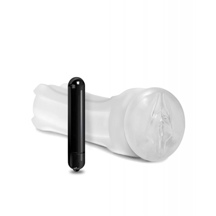 Load image into Gallery viewer, Shower Stroker Vibrating Pussy - Clear