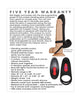 Cargue la imagen en el visor de la galería, Zero Tolerance Vibrating Girth Enhancer Extension - Black