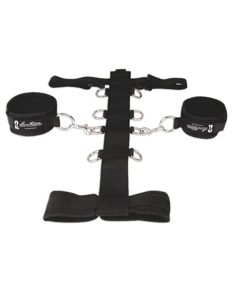 Charger l'image dans la visionneuse de la galerie, Lux Fetish Ensemble de 3 pièces avec collier et menottes réglables