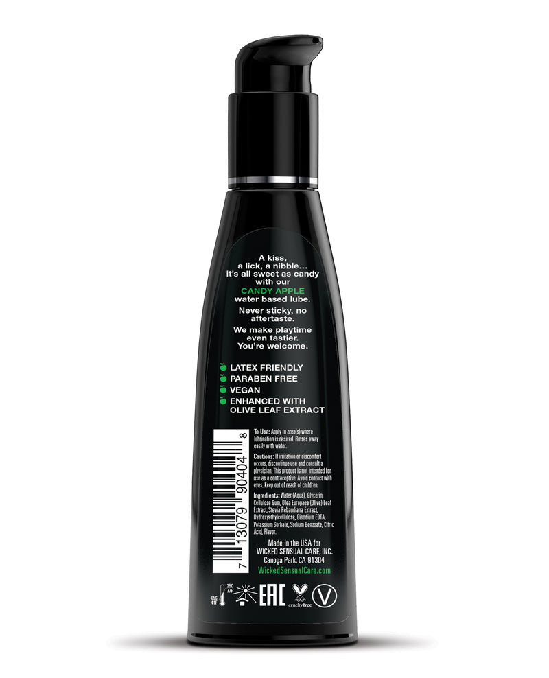 Załaduj obraz do przeglądarki galerii, Wicked Sensual Care Aqua Lubrykant na bazie wody - 4 oz Candy Apple