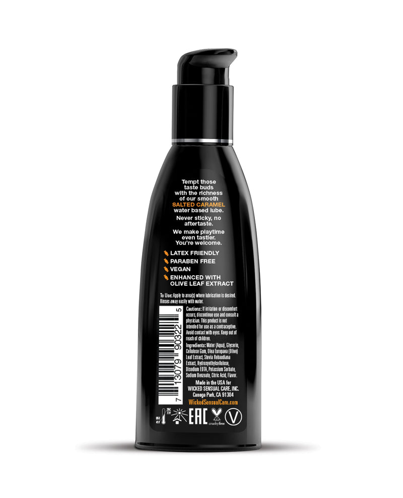 Load image into Gallery viewer, Wicked Aqua Waterbased Lubricant Salted Caramel 2 Oz