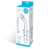 Load image into Gallery viewer, Glas 8" Ribbed G-Spot Glass Dildo